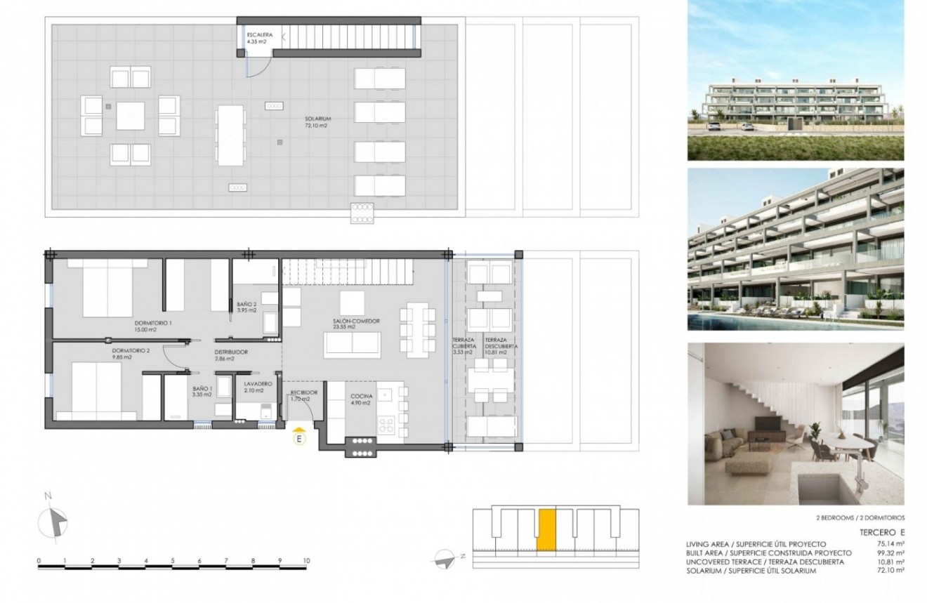 Nouvelle construction - Attique -
Cartagena - Mar De Cristal