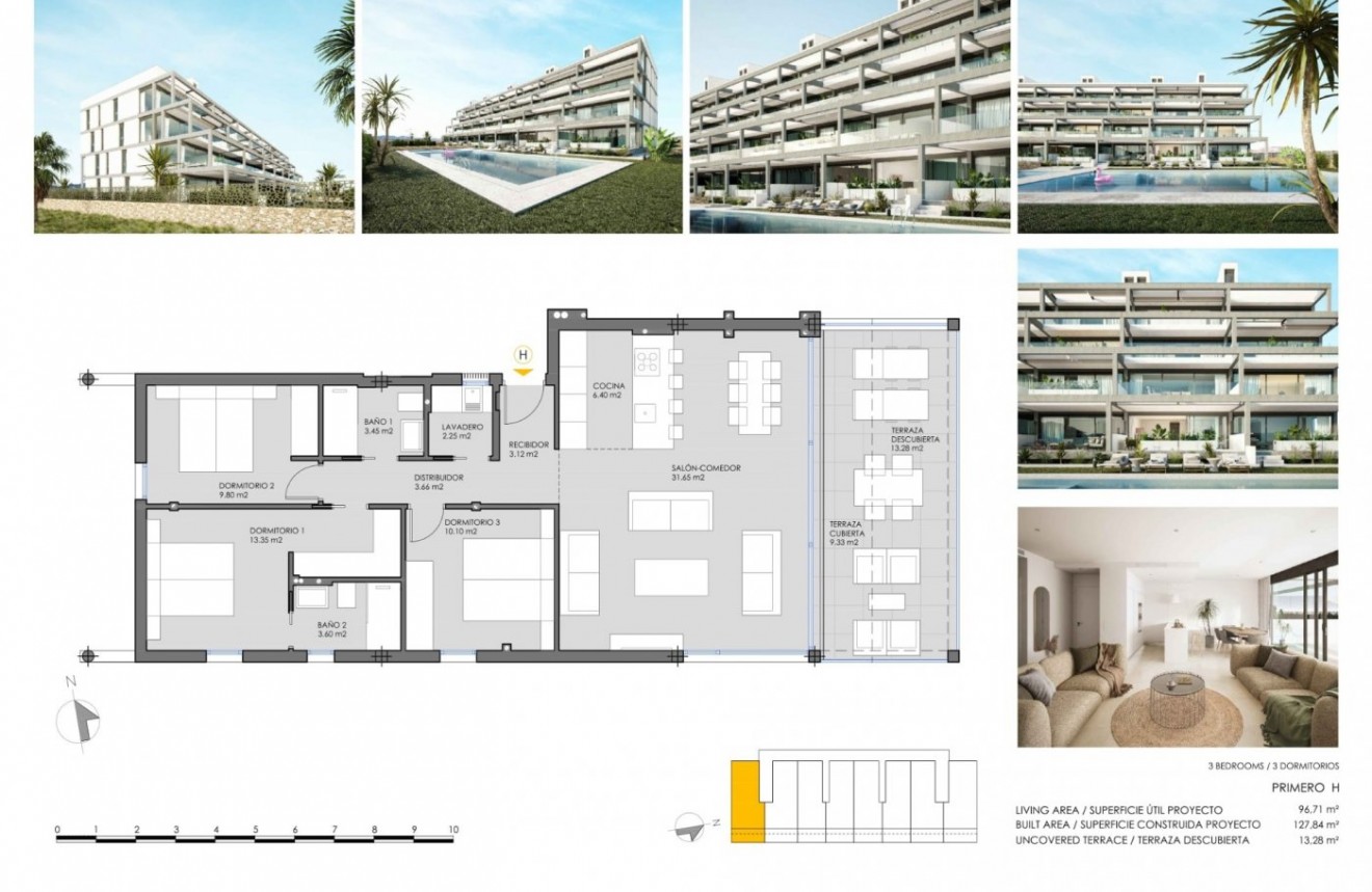 Neue Gebäude - Wohnung -
Cartagena - Mar De Cristal