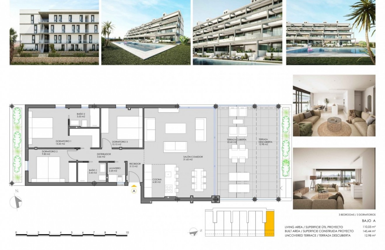 Neue Gebäude - Wohnung -
Cartagena - Mar De Cristal