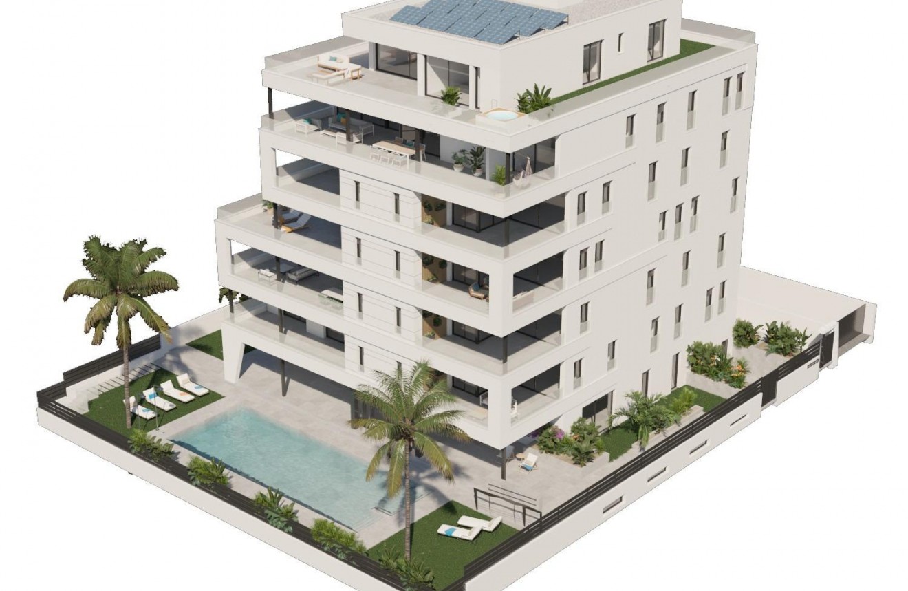 Neue Gebäude - Wohnung -
Aguilas - Puerto Deportivo Juan Montiel