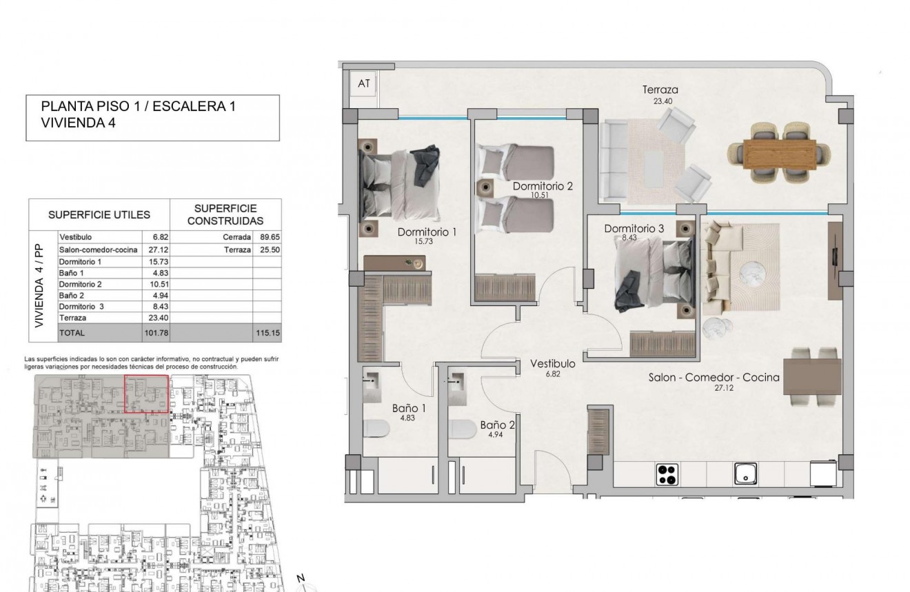 Neue Gebäude - Wohnung -
Santa Pola - Eroski