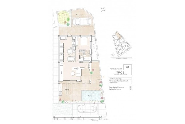 Nieuwbouw Woningen - Chalet -
Hondón de las Nieves - Centro