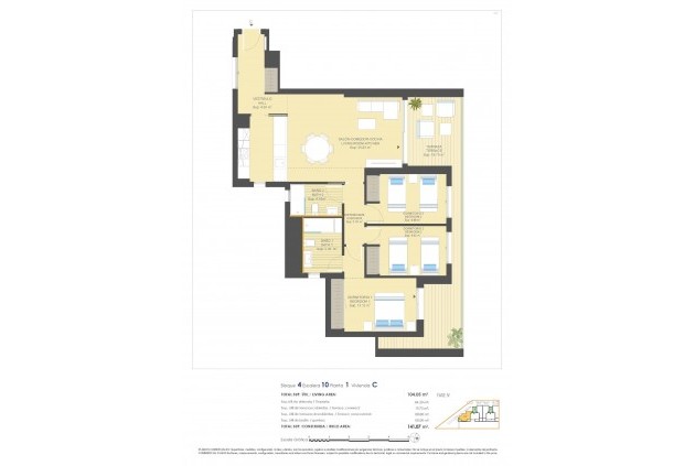 Obra nueva - Apartamento / piso -
Orihuela Costa - Campoamor