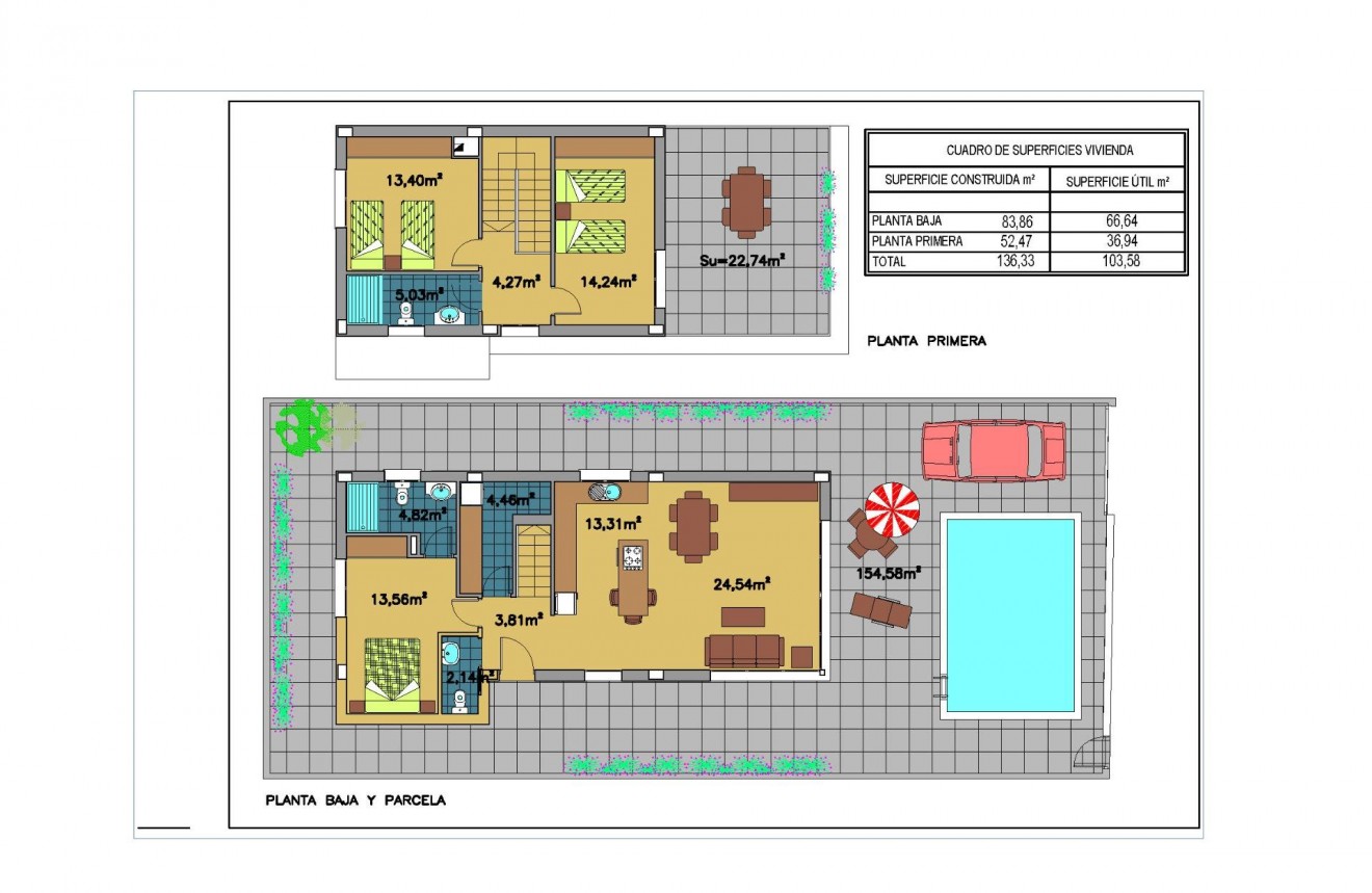 Obra nueva - Chalet -
Pilar de la Horadada