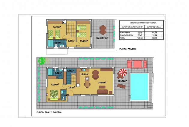 Obra nueva - Chalet -
Pilar de la Horadada