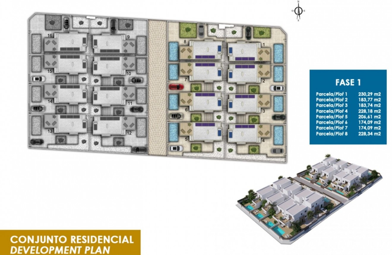 Nieuwbouw Woningen - Chalet -
Orihuela - Vistabella Golf