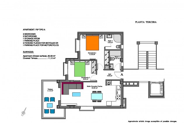 Nouvelle construction - Attique -
Orihuela Costa - Las Filipinas