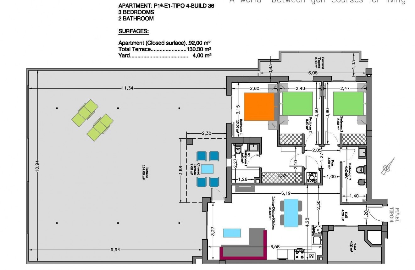 Neue Gebäude - Wohnung -
Orihuela Costa - Las Filipinas