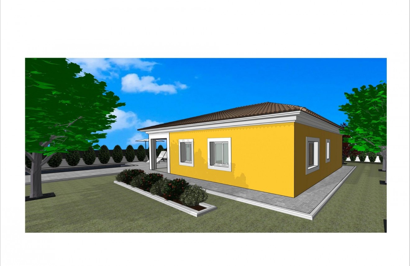 Nouvelle construction - Chalet -
Pinoso - Lel