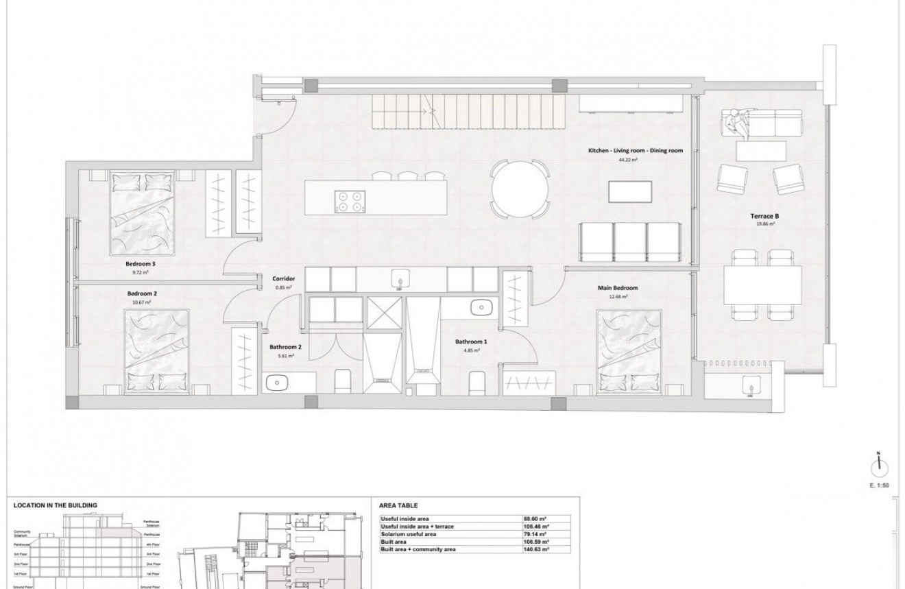 New Build - Penthouse -
Torrevieja - La Mata