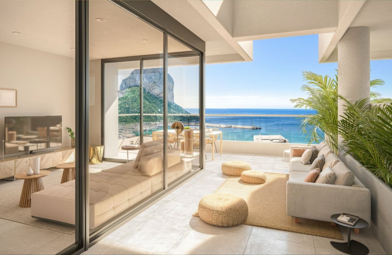 Nouvelle construction - Attique -
Calpe - Puerto