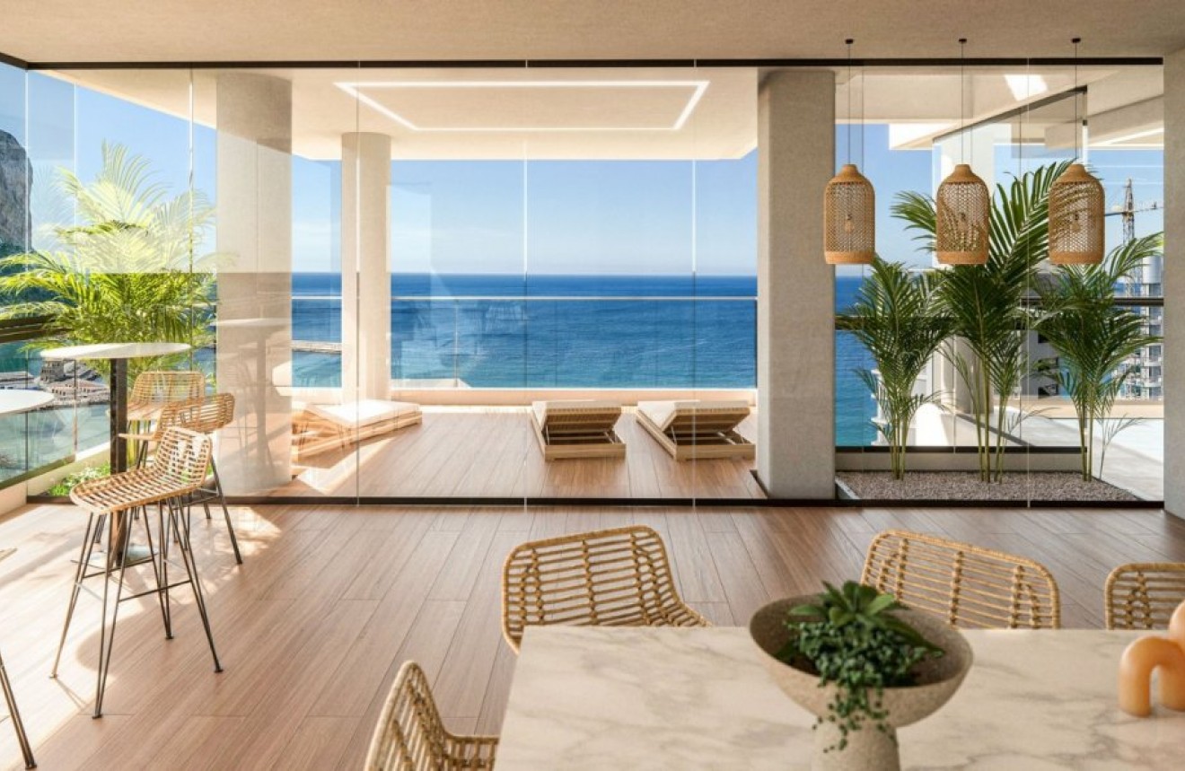 Neue Gebäude - Penthouse -
Calpe - Puerto