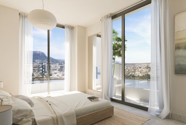 Neue Gebäude - Wohnung -
Calpe - Puerto