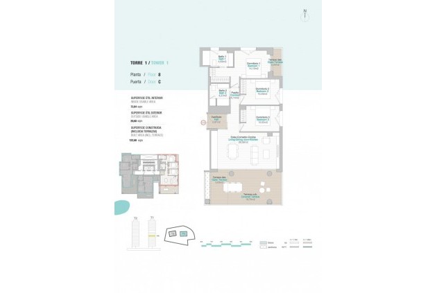 Neue Gebäude - Wohnung -
Calpe - Puerto