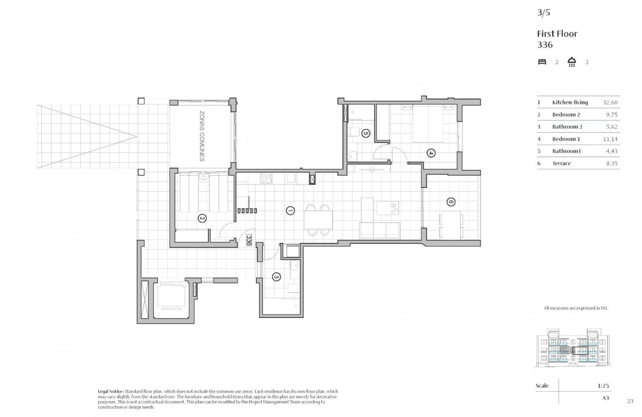 New Build - Apartment / flat -
Orihuela Costa - PAU 8