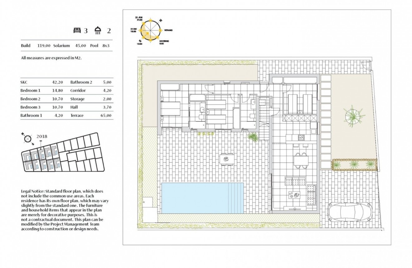 Obra nueva - Chalet -
Algorfa - La finca golf