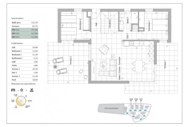 Obra nueva - Chalet -
Finestrat - Balcón de finestrat