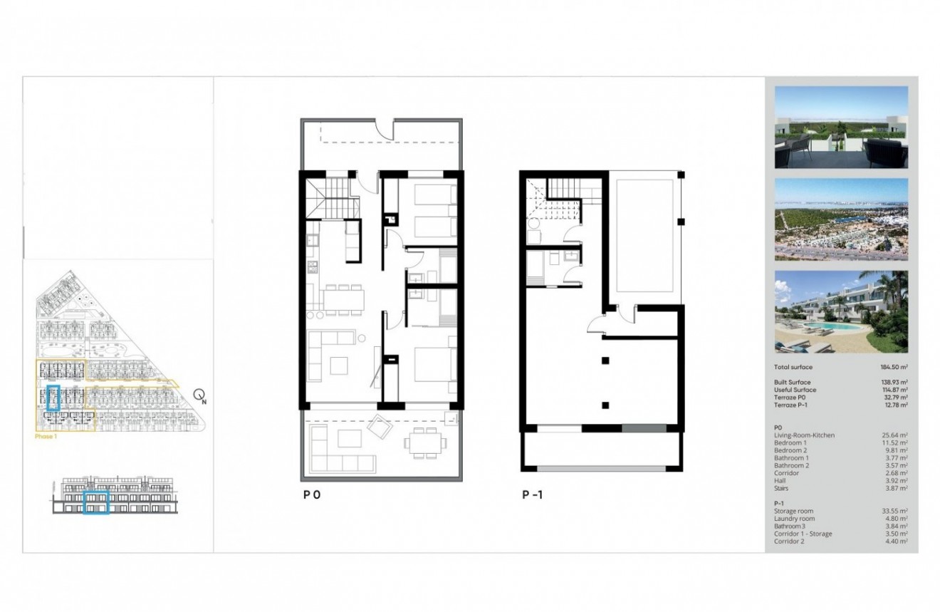 Nowy budynek - Bungalow -
Torrevieja - Lago Jardin