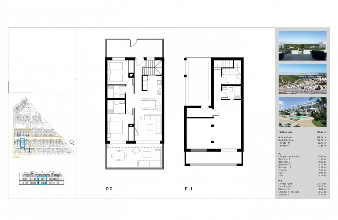 Nowy budynek - Bungalow -
Torrevieja - Lago Jardin