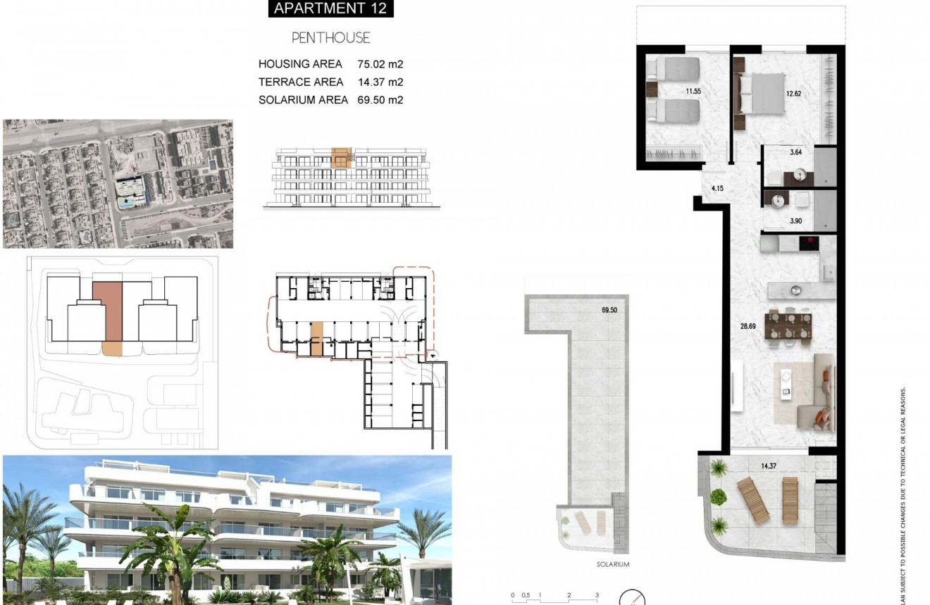 Neue Gebäude - Penthouse -
Orihuela Costa - Lomas de Cabo Roig