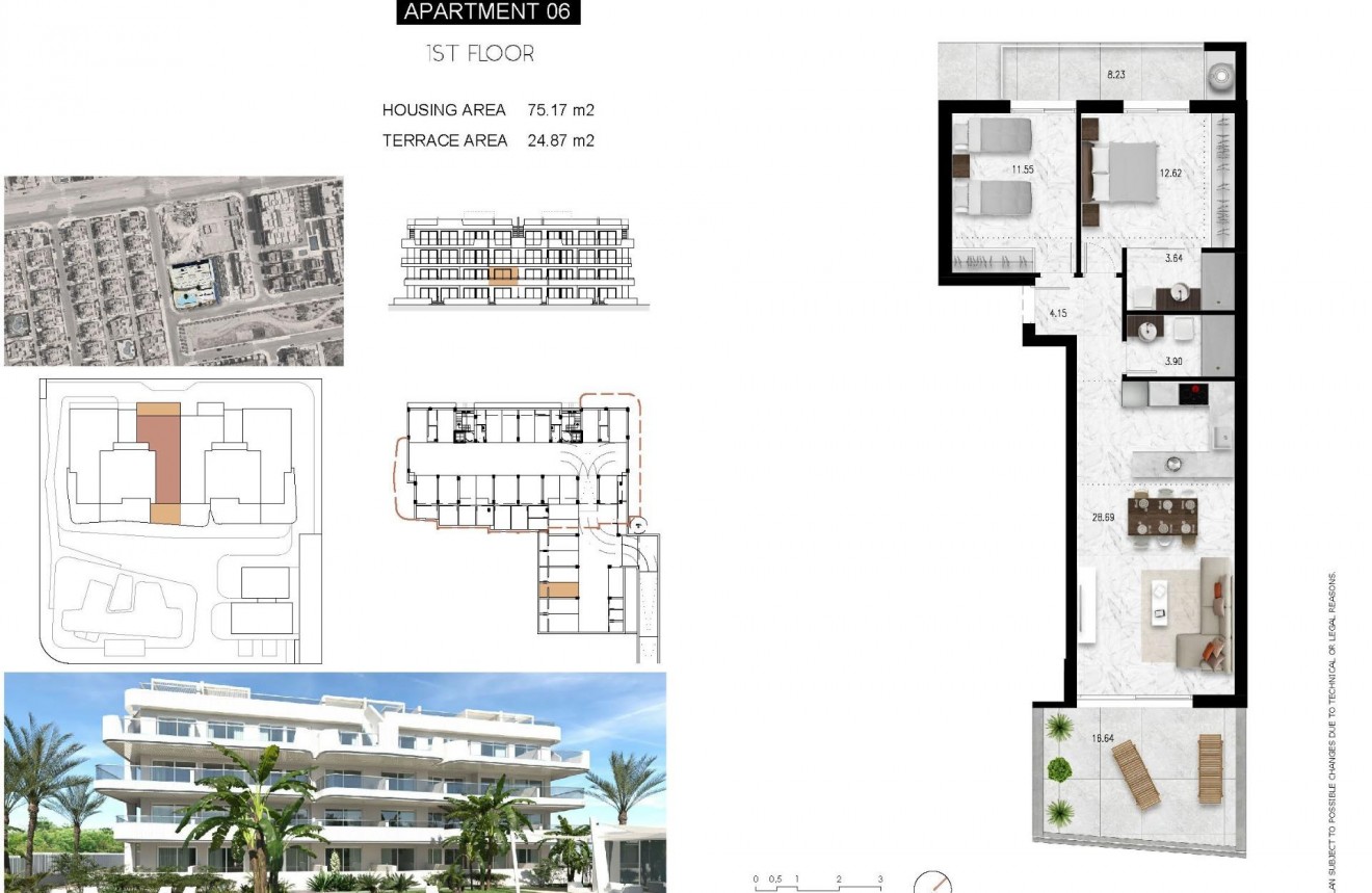 New Build - Apartment / flat -
Orihuela Costa - Lomas de Cabo Roig