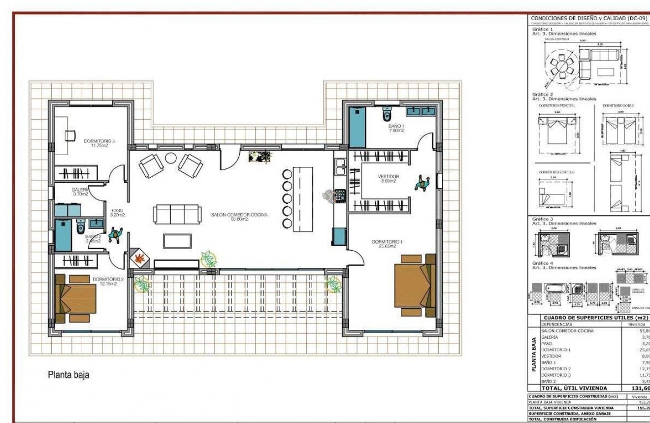 Nieuwbouw Woningen - Chalet -
Pinoso - Camino Del Prado