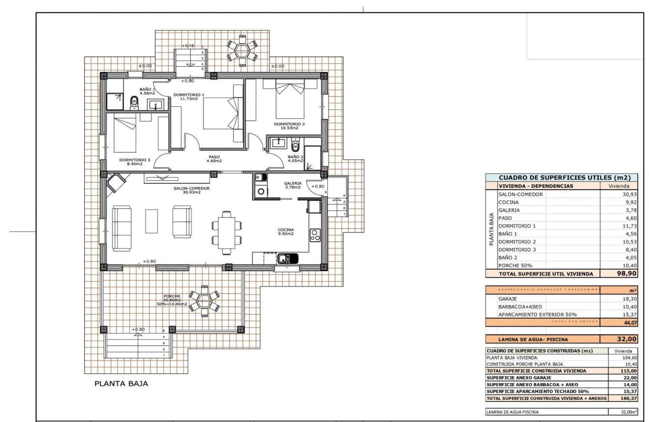 Obra nueva - Chalet -
Pinoso - Camino Del Prado