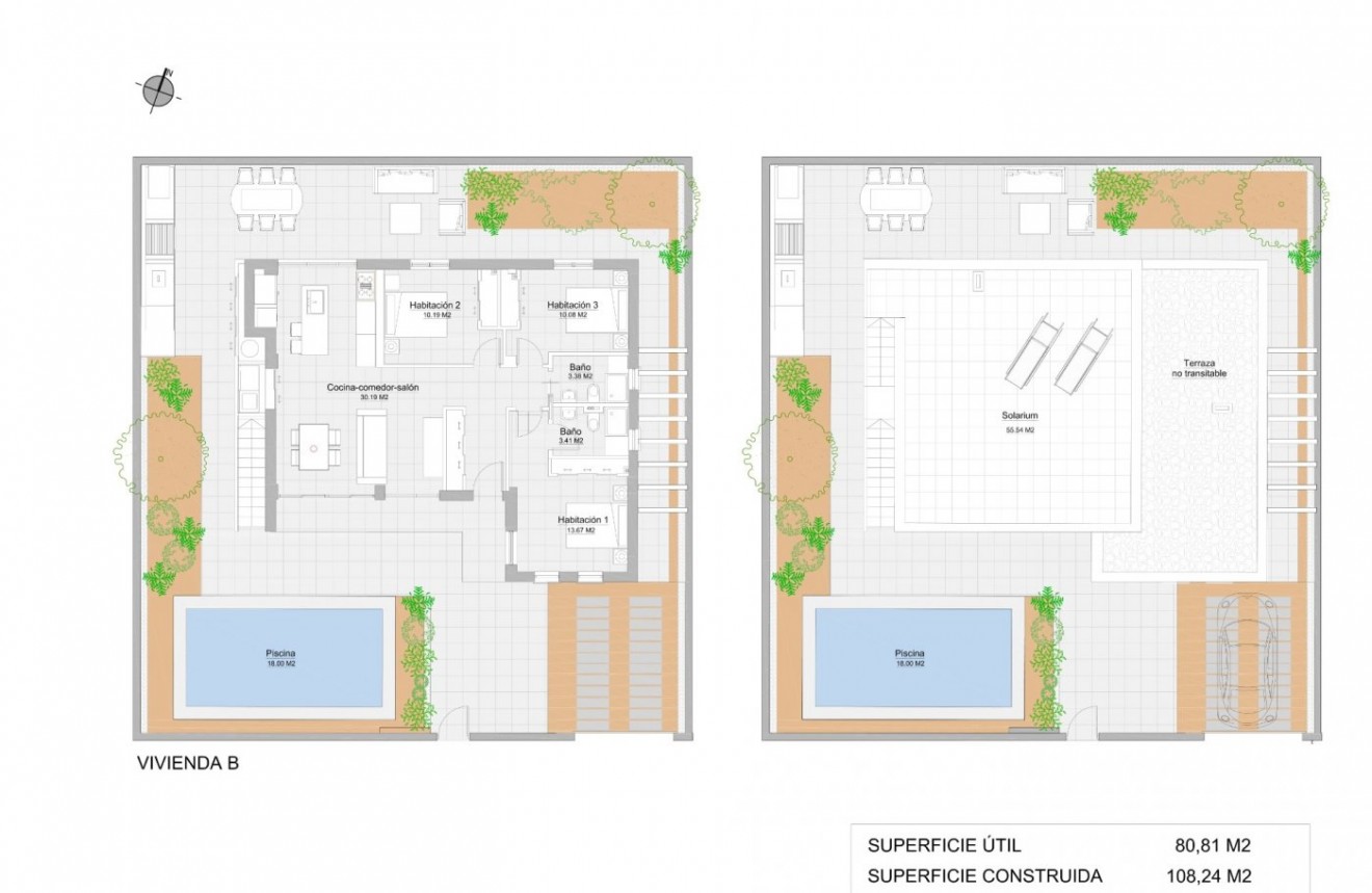 Nieuwbouw Woningen - Chalet -
Pilar de la Horadada - Pinar de Campoverde