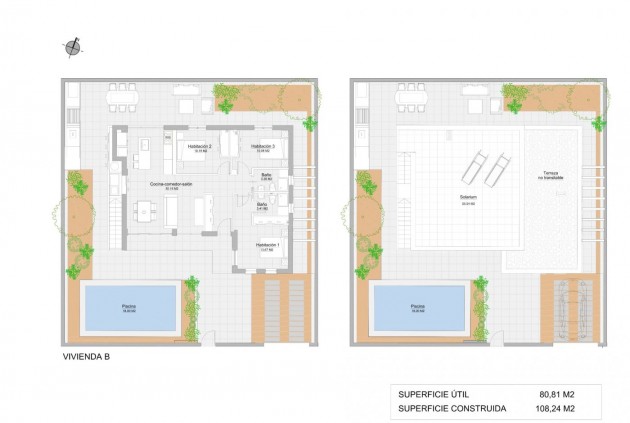 Nieuwbouw Woningen - Chalet -
Pilar de la Horadada - Pinar de Campoverde