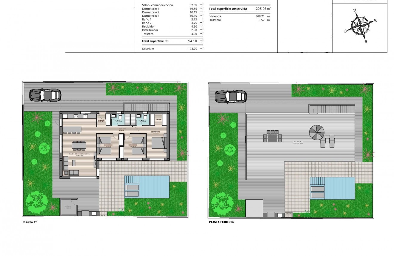 Nieuwbouw Woningen - Chalet -
Polop - Alberca