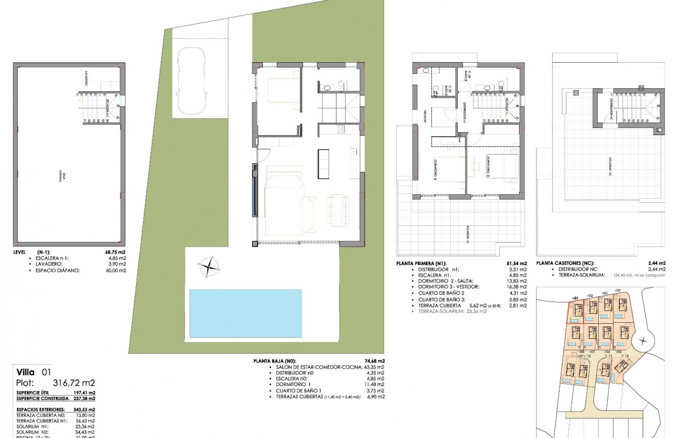 Obra nueva - Chalet -
San Miguel de Salinas - Cerro Del Sol