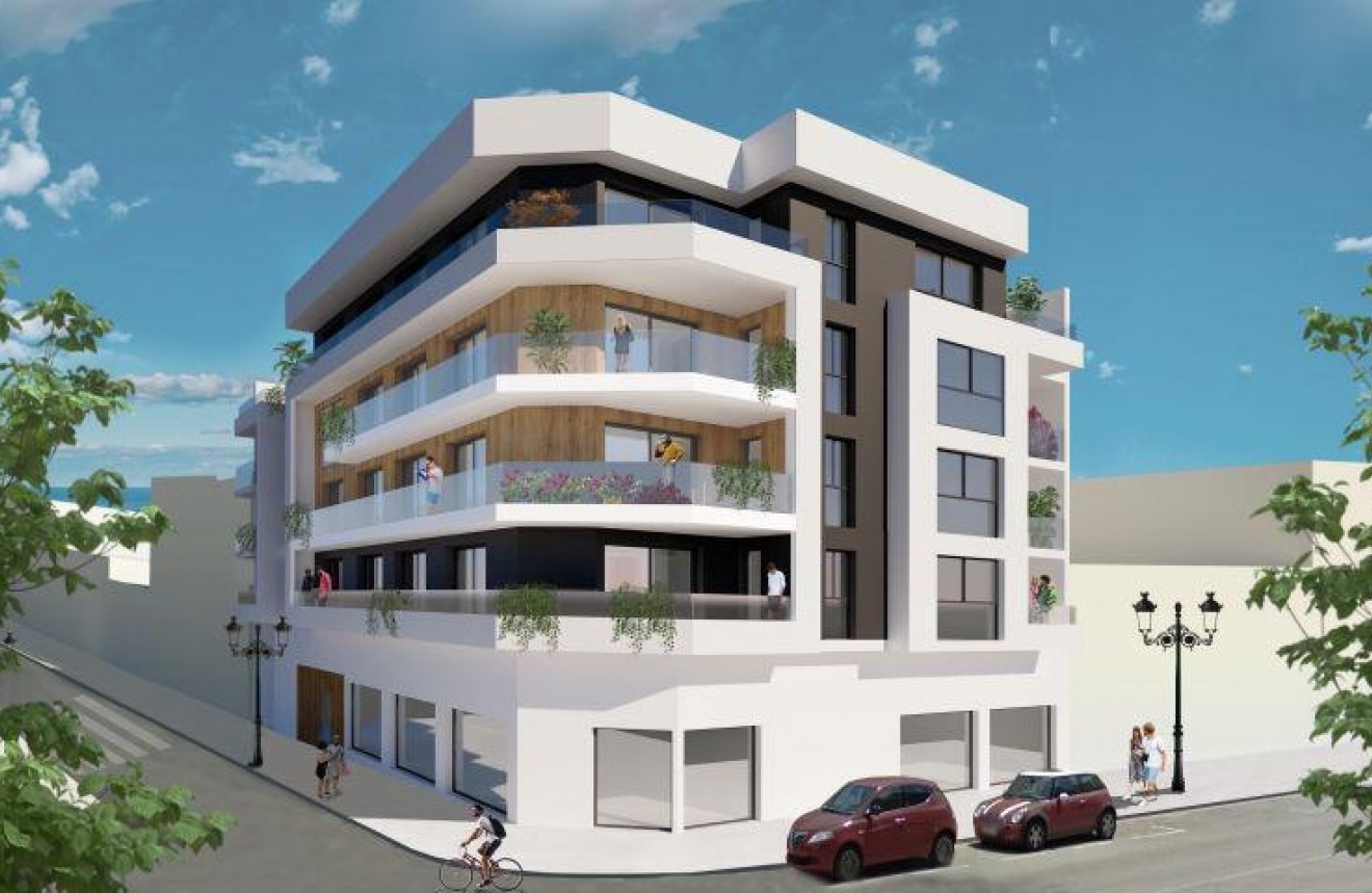 Obra nueva - Apartamento / piso -
Guardamar del Segura - Centro