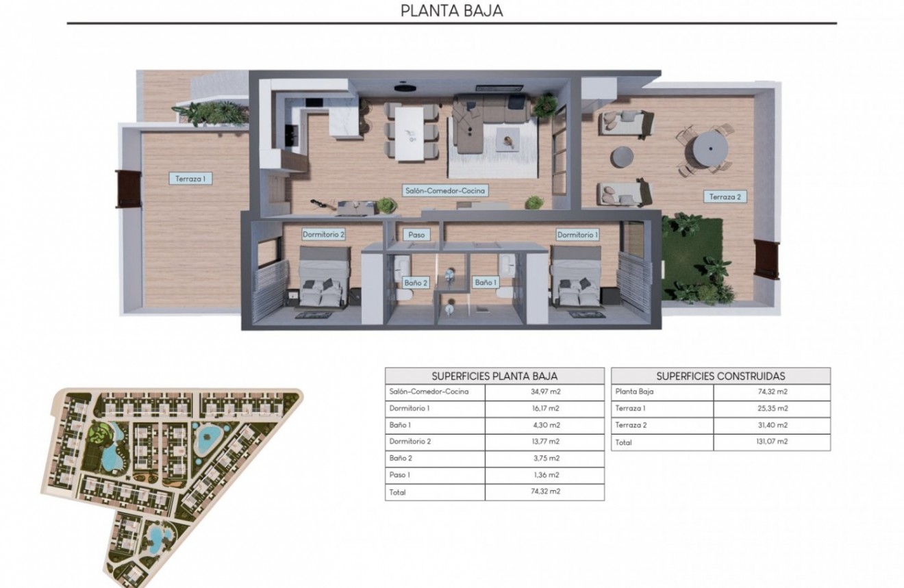 Nouvelle construction - Bungalow -
Torrevieja - Los Balcones