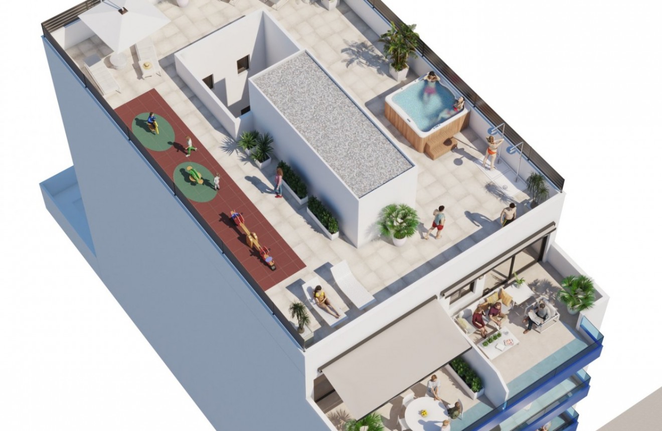 New Build - Apartment / flat -
Guardamar del Segura - Pueblo