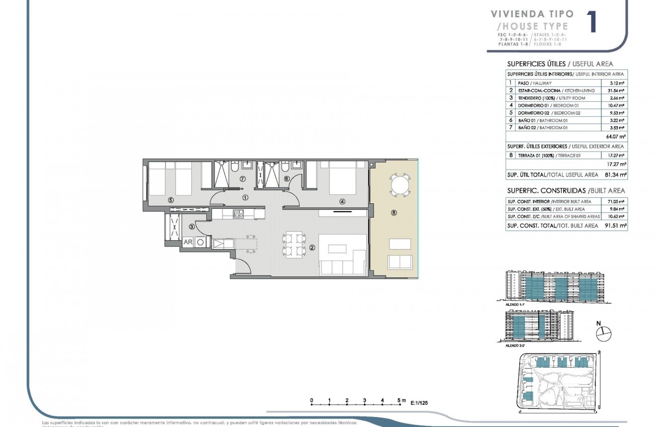 Neue Gebäude - Wohnung -
Torrevieja - Punta prima