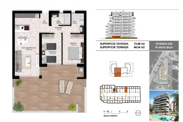 Nieuwbouw Woningen - Appartement / flat -
Guardamar del Segura - Puerto