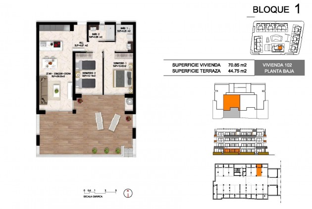 Neue Gebäude - Wohnung -
Orihuela Costa - Los Altos