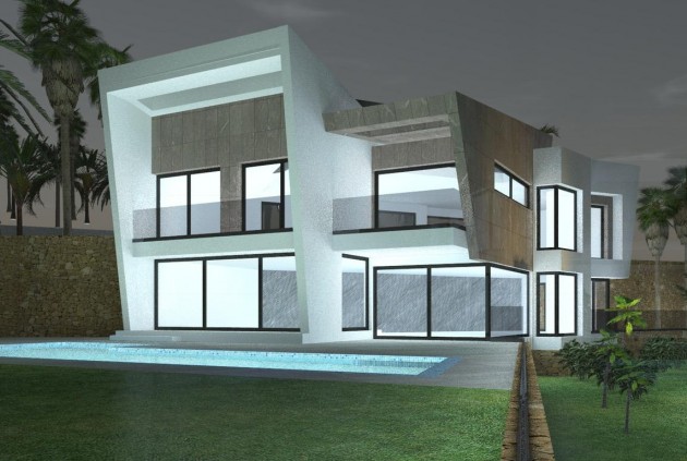 Obra nueva - Chalet -
Calpe - Maryvilla