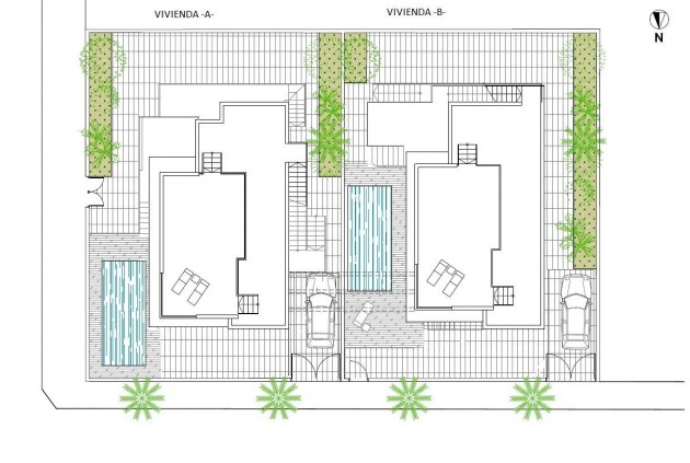 Nowy budynek - Szalet -
Torrevieja - La Mata Pueblo