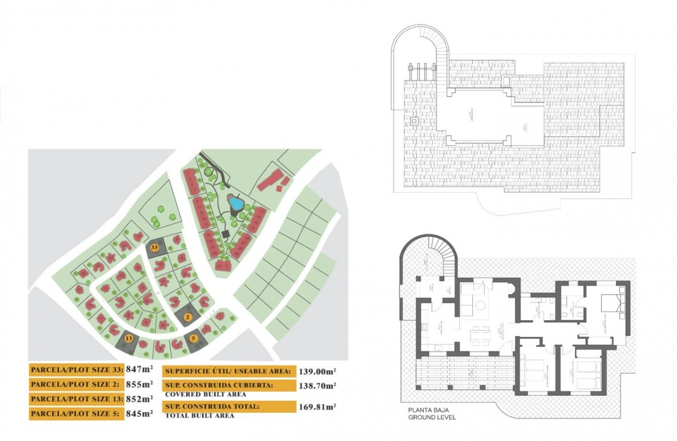 Obra nueva - Chalet -
Fuente Álamo - Las Palas