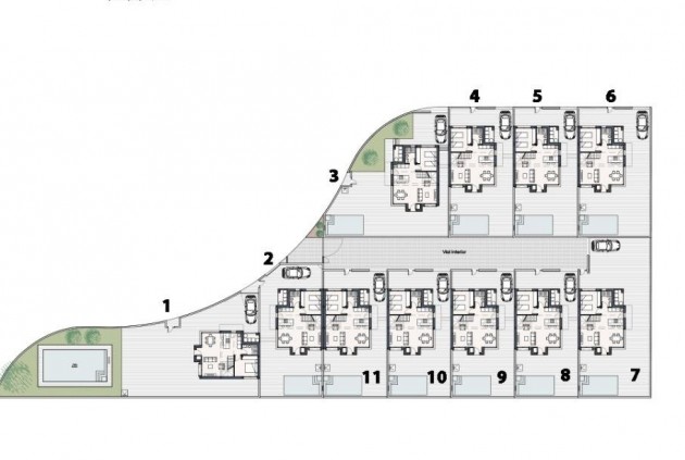 Nieuwbouw Woningen - Chalet -
Los Montesinos - La herrada