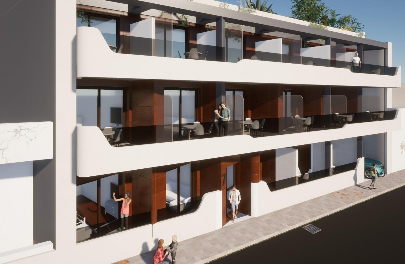 Neue Gebäude - Wohnung -
Torrevieja - Playa del Cura