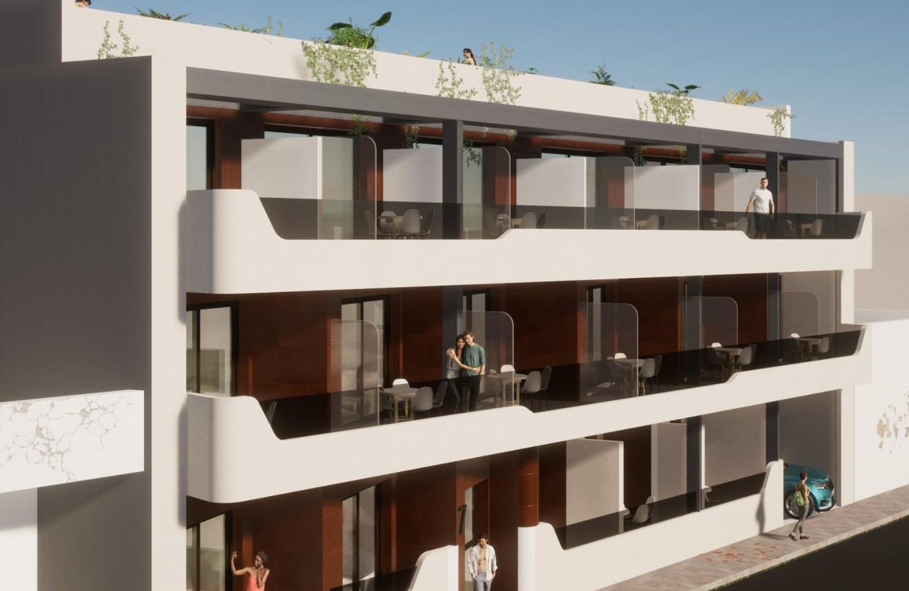 New Build - Apartment / flat -
Torrevieja - Playa del Cura