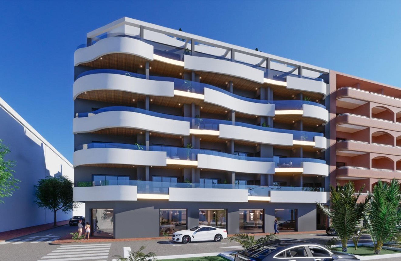 Obra nueva - Apartamento / piso -
Torrevieja - Habaneras