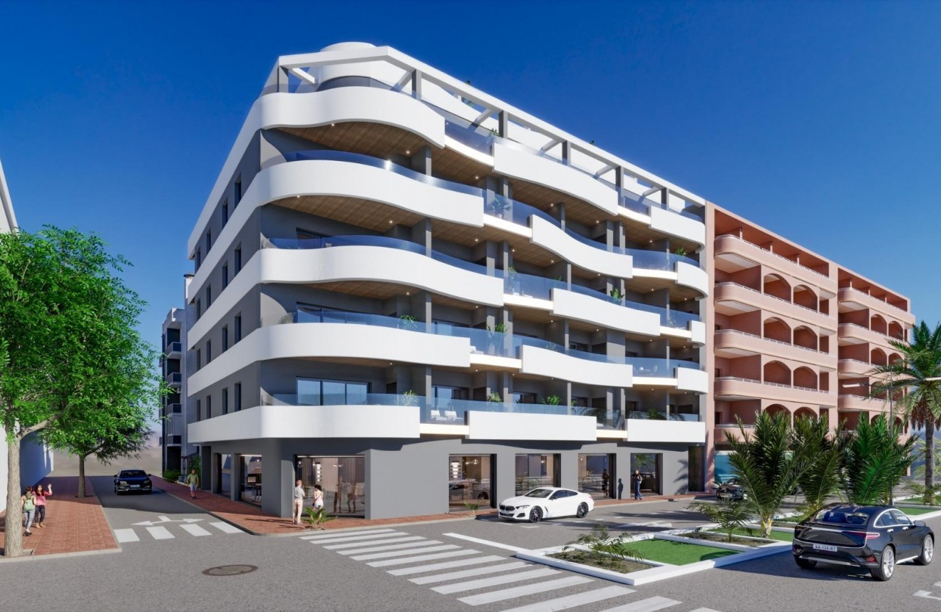 Neue Gebäude - Wohnung -
Torrevieja - Habaneras