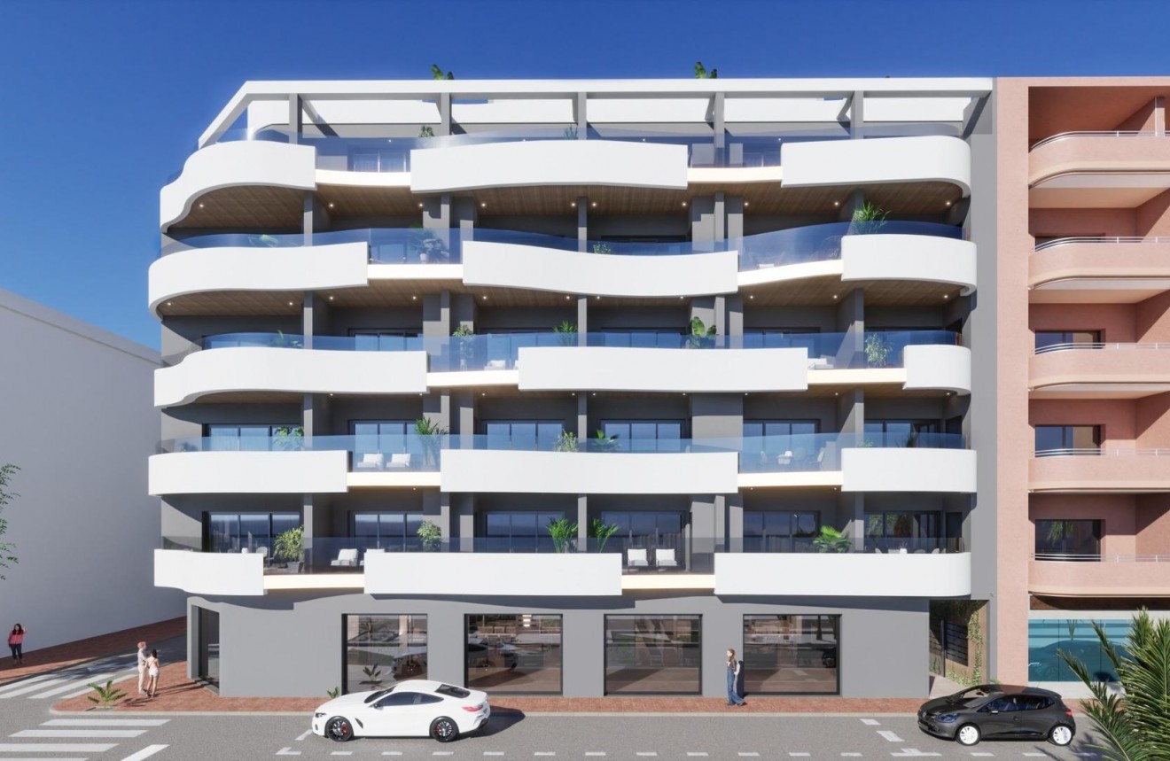 New Build - Apartment / flat -
Torrevieja - Habaneras