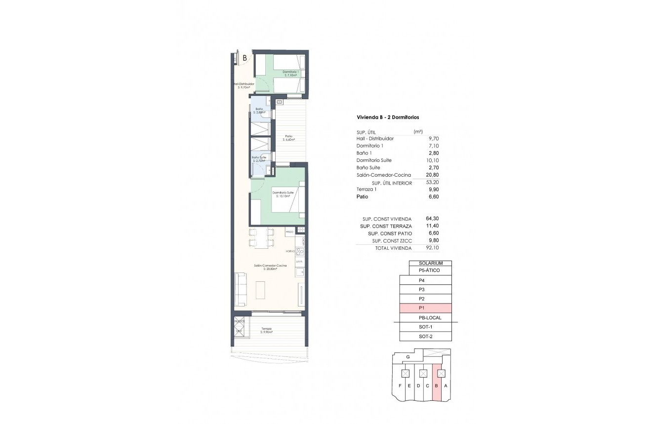 Neue Gebäude - Wohnung -
Torrevieja - Habaneras