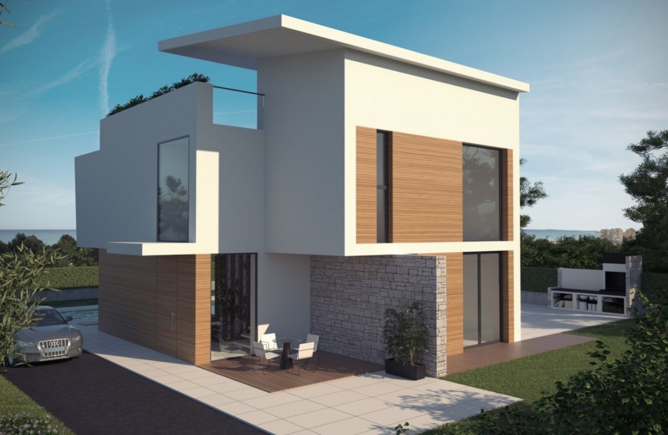 Obra nueva - Chalet -
Orihuela Costa - Campoamor