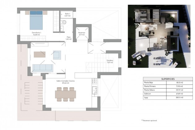 Nieuwbouw Woningen - Chalet -
Finestrat - Balcón de finestrat