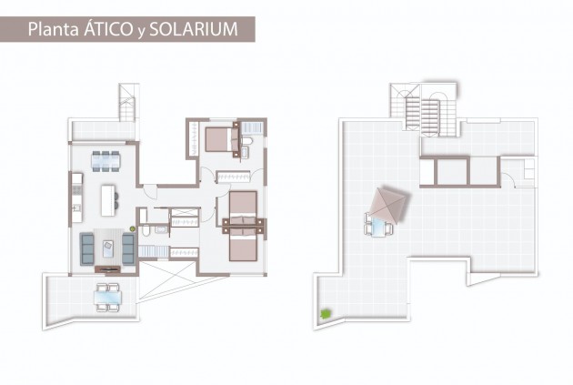 Nouvelle construction - Attique -
Guardamar del Segura - puerto deportivo